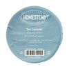 Premier Housewares Homestead Tea Canister, 570 ml - White