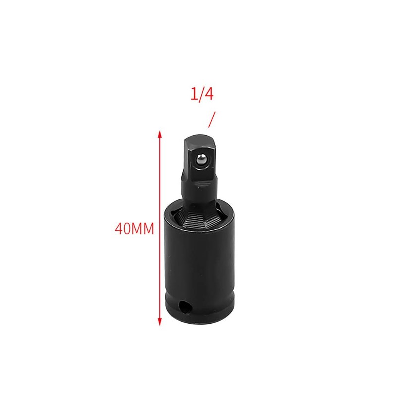 CENPEK 3Pcs Wobble Socket Adapters Universal Joint Swivel Socket Set,