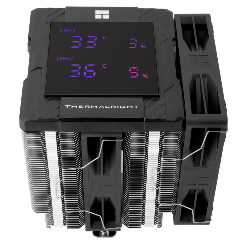 Thermalrlght Peerless Assassin 120 Digital Black CPU Cooler, Double 120mm