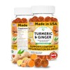 Lunakai USA Made Turmeric Gummies with Ginger & BioPerine –