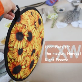 PIAOLGYI Door Pad for Harvest Right Freeze Dryer,Sunflower Door Insulator Pillow for Seal,Door Cover Accessories Compatible with Harvest Right Medium Freeze Dryer(Only Suitable for Old Model)