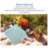 5pcs Food Covers Collapsible Washable Reusable Portable Net Screen Mesh