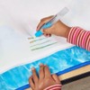 Colorations Extra Large Water Doodle Mats, 4 mats with 6