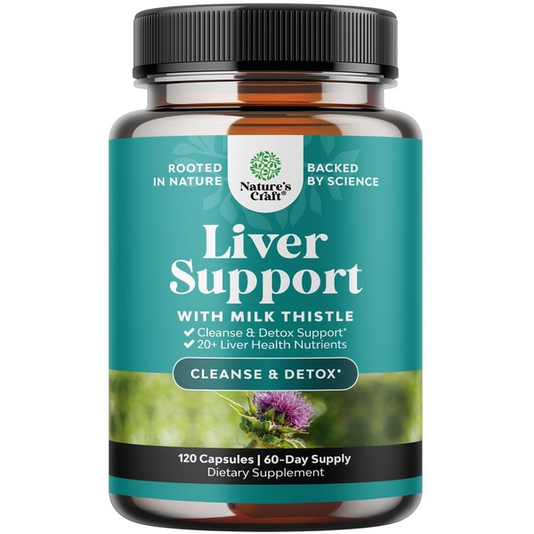 Liver Cleanse Detox & Repair 120 Capsules - Herbal Liver