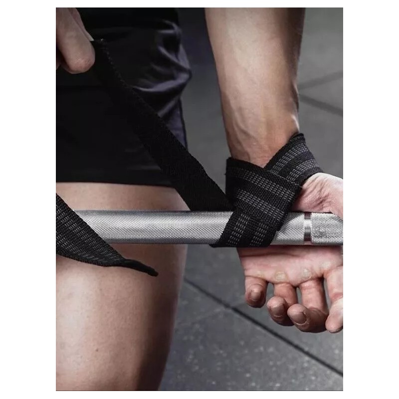 Mack222 Par De Straps Muñequera Gym Crossfit Pesas Correa De