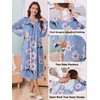 Deyeek Open Back Nightgowns for Bedridden Women Post Surgery Pajamas