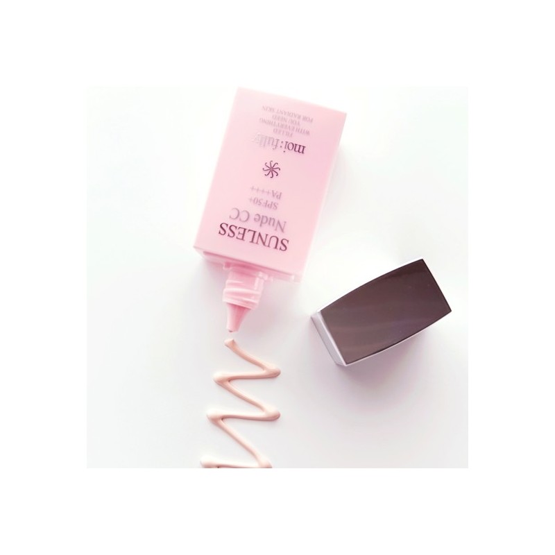 Moifulli Moipuli Sunless Nude CC Tone-Correcting Sun Cream SPF50+ PA++++