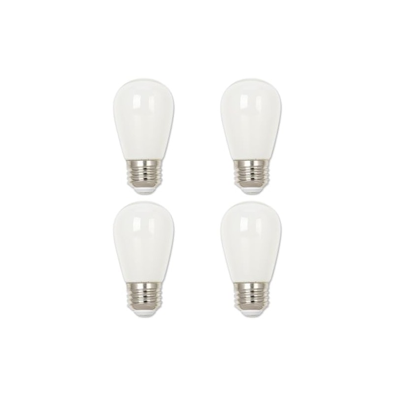 Westinghouse 5282020 1 Watt (15 Watt Equivalent) S14 Frosted LED