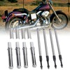 24PCS Adjustable Pushrods Cover Kit 0928 0023 Chrome Push Rod