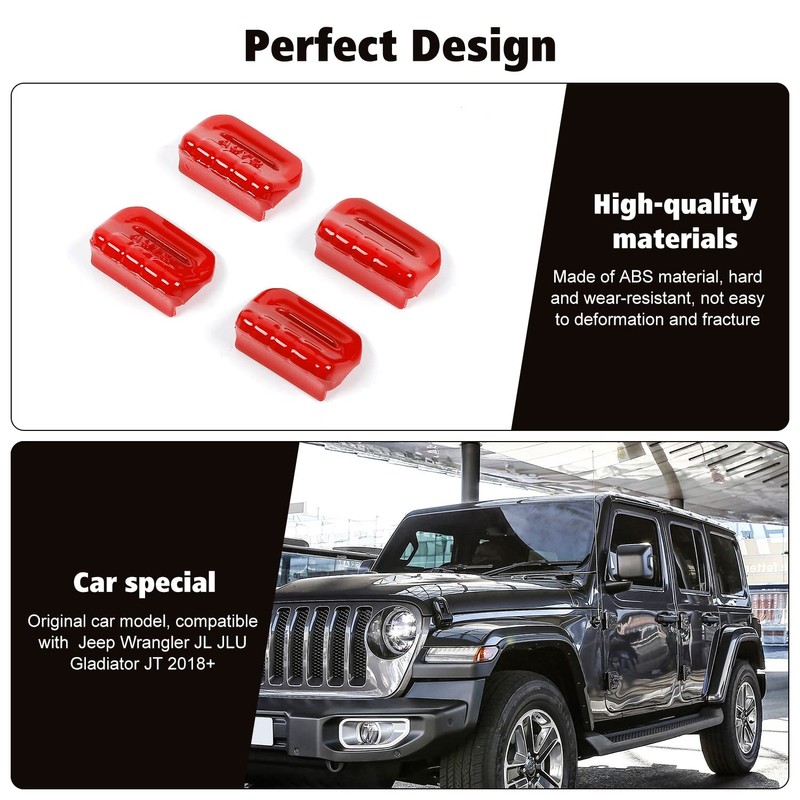RT-TCZ Center Console Window Button Switch Trim Cover Decoration Interior