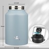 Konokyo Half Gallon Jug with Handle,64 oz Insulated Water Bottle