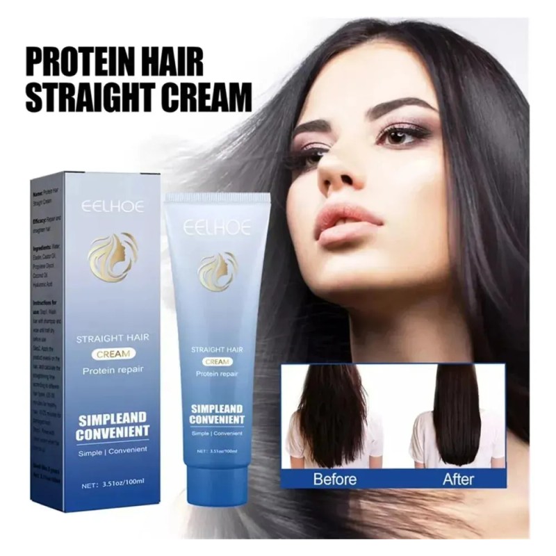 Mzhl - Crema Para Alisar El Cabello Para Hombres Y