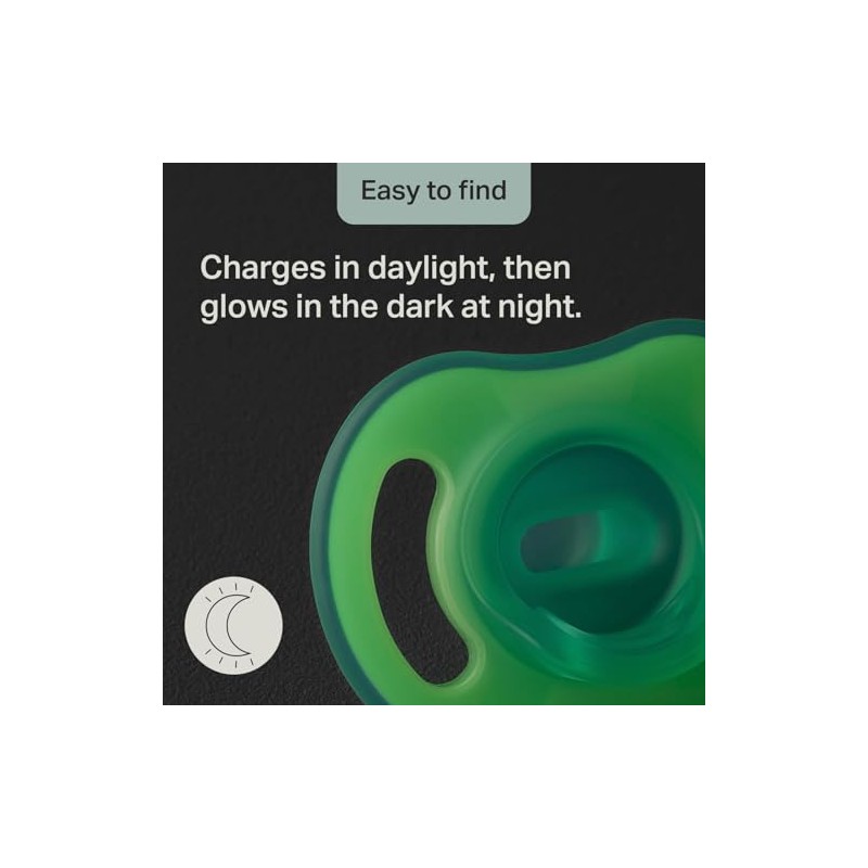Tommee Tippee Chupón Ultra-Light StayPut Día y Noche 6-18m 4