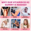 YUULAI Pack of 2 Vitamin D3 K2 Gummies, D3 Vitamin