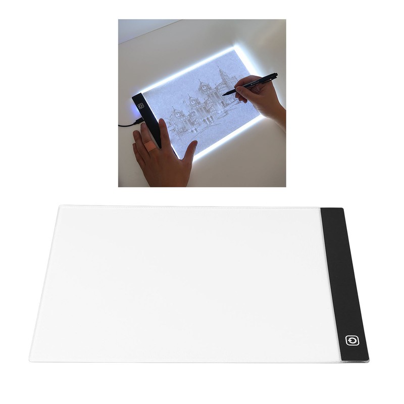 Copy Board A4 LED Light Box USB Powered 3 Level