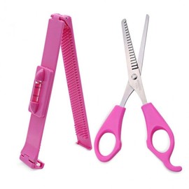 Self Hair Thinning Bangs Scissors & Self-Haircut Set for Kids' Front Hair Self Bangs Cutting 5ea