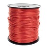 Golberg Solid Braid Nylon Rope - (Red, 1/8 Inch x