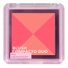 Rubor Ruby Rose Duo Compacto Blush Hbf585 Maquillaje Db03 Tono