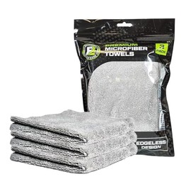 ExoForma Premium Grade Microfiber Towels (3 Pack)