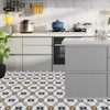 20PCS Ceramic Tile Sticker Waterproof Non Slip Wall Floor Sticker