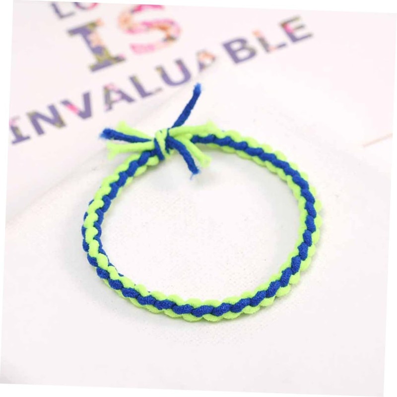 FOMIYES Fashionable Hair Accessories Pcs Handmade Woven Hair Ties for