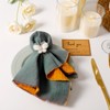 10 Pack Cloth Napkin Double-Layer 100% Cotton Table Dinner Napkins