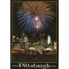 PITTSBURGH FIREWORKS NIGHT,FROM WEST END OVERLOOK-PITTS