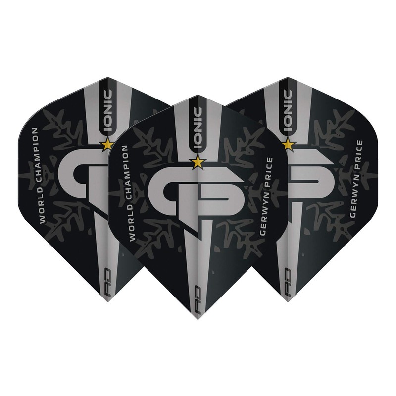 Gerwyn Price Iceman World Champion Siler Logo Edition Dart Flights