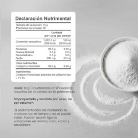 Colágeno Hidrolizado Entera Pharma Sin Sabor en Polvo 30 Porciones                                                                                    