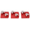 3Pcs Diamond Grinding Shoes Dovetail Concrete Aggreesive Cutting 2 Arrow