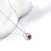 FH.bird Women's Necklace, Popular, Simple, 12 Month Birthstone, Forever Love,