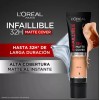Base Maquillaje Loral Paris Infaillible Matte Cover 30ml Tono 260
