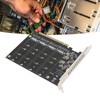 M.2 PCIE Adapter NVMe M.2 to PCIe 4.0 X16 Protocol