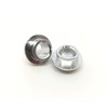 Team Dogz 10mm Scooter Wheel Bearing Spacers (Pair) - Silver