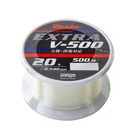 Sanyo Nylon Nylon Line Vulcan Extra V-500 500m No. 30 Natural Clear