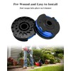 AC41RL3 Autofeed Dual Replacement Line and Spool Fit for Homelite