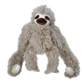 Wild Republic Hanging Three Toed Sloth Plush, Stuffed Animal, Plush Toy, Gifts for Kids, Zoo Animals, 30 inches