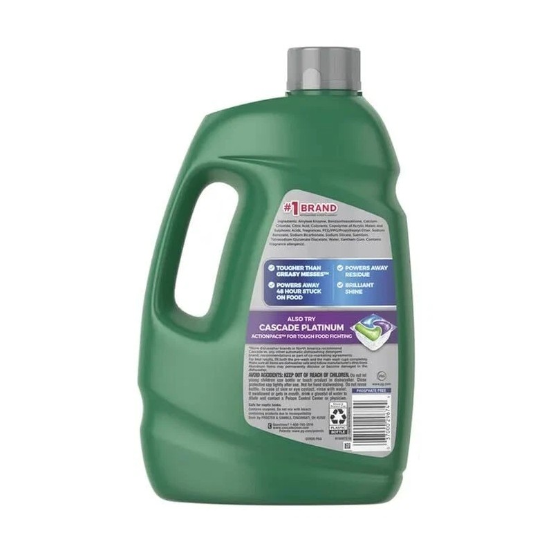 Cascade Advanced Power Dishwasher Detergent Gel, Fresh Scent, Dishwashing