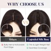 Elailite Human Hair Toppers for Women Real Human Hair Thinning