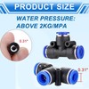 Mornajina Automatic Drip Irrigation Kits Garden Irrigation System, Includes Calcium