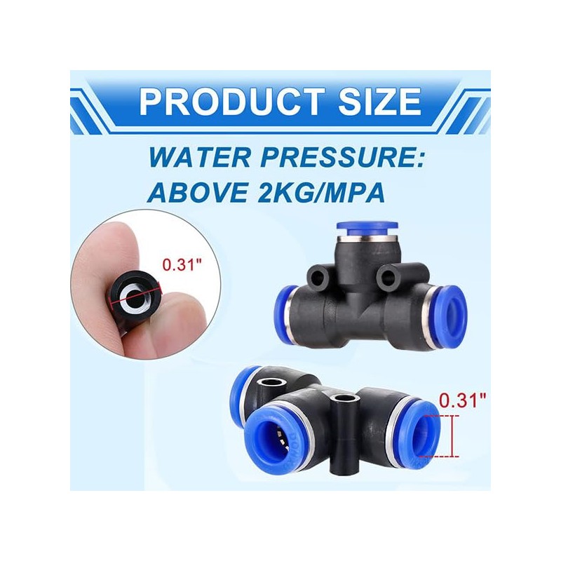 Mornajina Automatic Drip Irrigation Kits Garden Irrigation System, Includes Calcium