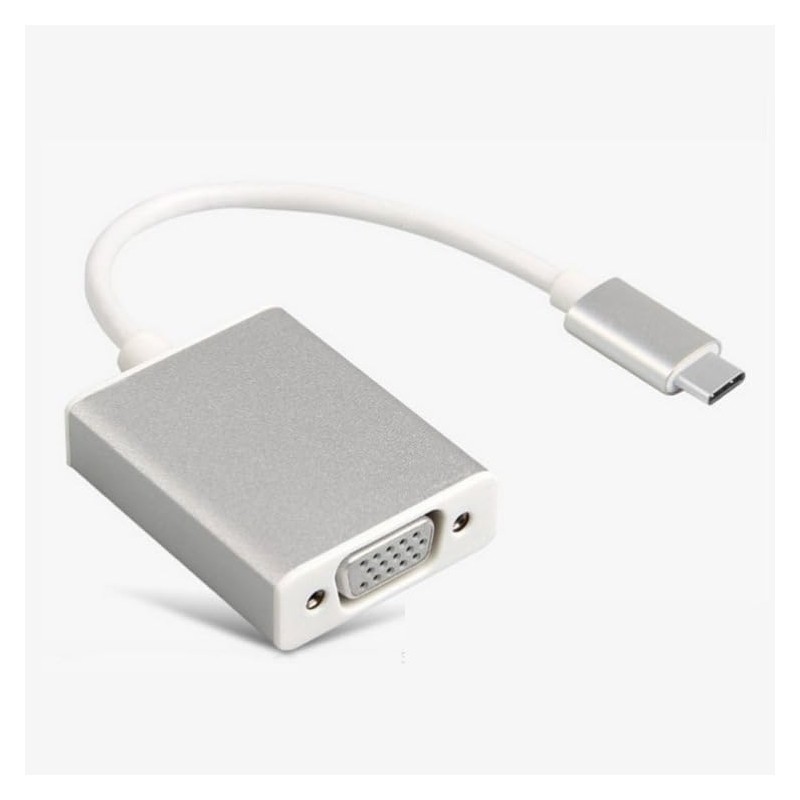 USB C to VGA Adapter, Thunderbolt 3 to VGA Adapter,