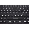 DSI Compact LED Backlit Keyboard with Integrated Mouse Button IP68