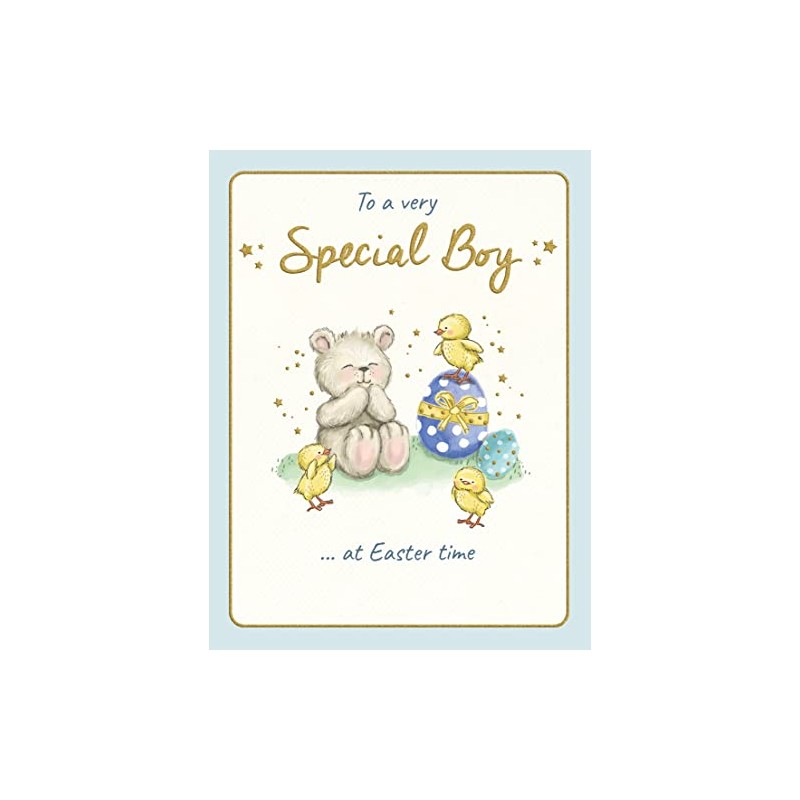 Easter Card Special Boy - 8 x 6 inches -
