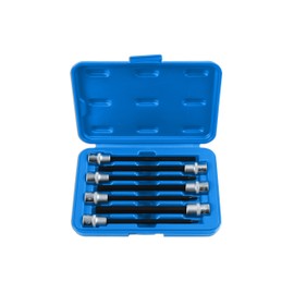 Laser 6995 Extra Long Hex Socket Bit Set 3/8"D 7pc