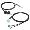 Hsthe Sea Gym Cable 2 m, Steel Cable with Eyelets,