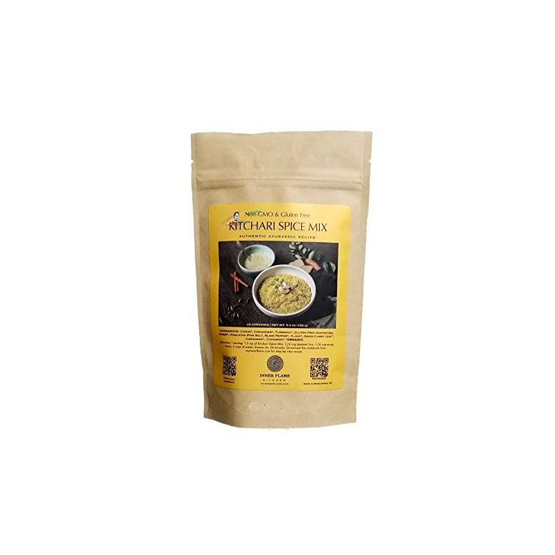 Inner Flame Kitchari Spice Mix - Gluten FREE, Vegan, Non