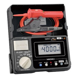 Hioki IR4051-11 5-Range Digital Insulation Resistance Tester (Includes 9788-01 Leads with Switch)
