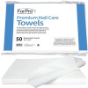 ForPro Premium Nail Care Towels 12x16 Disposable Hygienic Absorbent 50