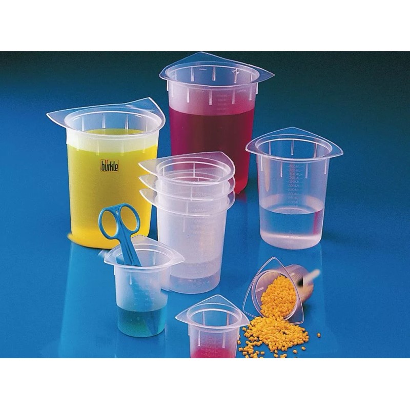 Nac Vasos De Precipitado Triangulares, Desechables De 250 Ml Paq